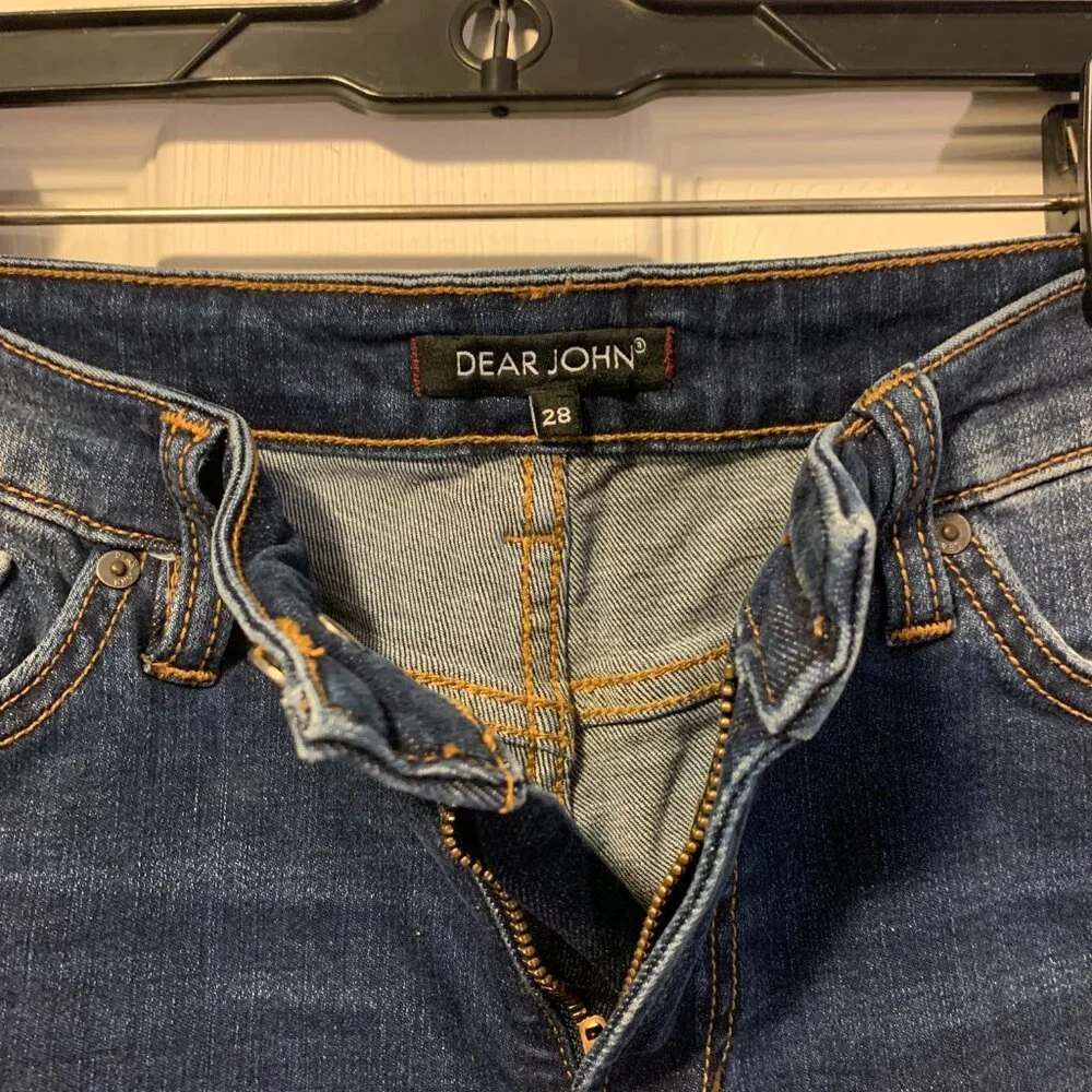 Womens Dear John jean short - Picture 6 of 10